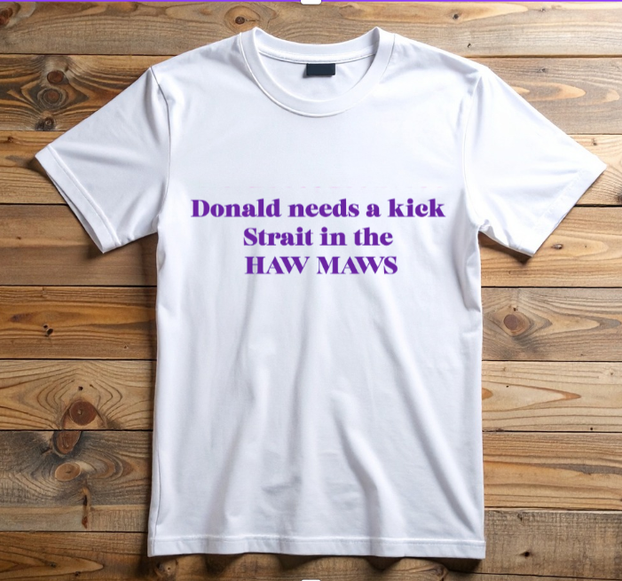 Strait in the HAW MAWS | Slogan T-shirts | Scottish humour