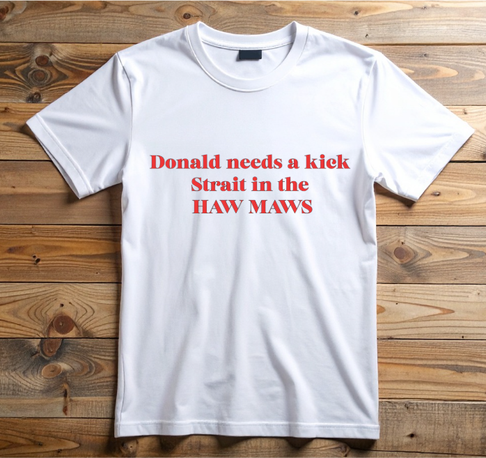 Strait in the HAW MAWS | Slogan T-shirts | Scottish humour