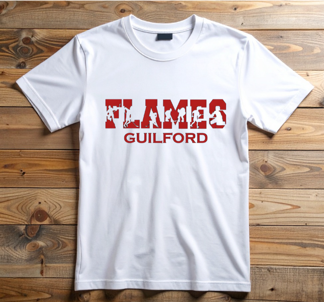 Flames| Guilford Flames Inspired | Ice Hockey | T-shirts
