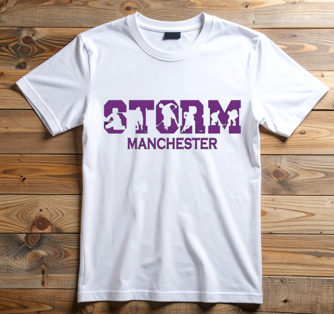 Storm | Manchester Storm Inspired | Ice Hockey | T-shirts
